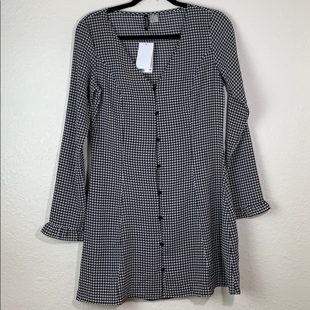 Divided H&M Patter Dress Size 8